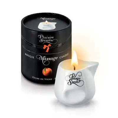 Plaisirs Secrets - Bougie Massage Candle Peach.