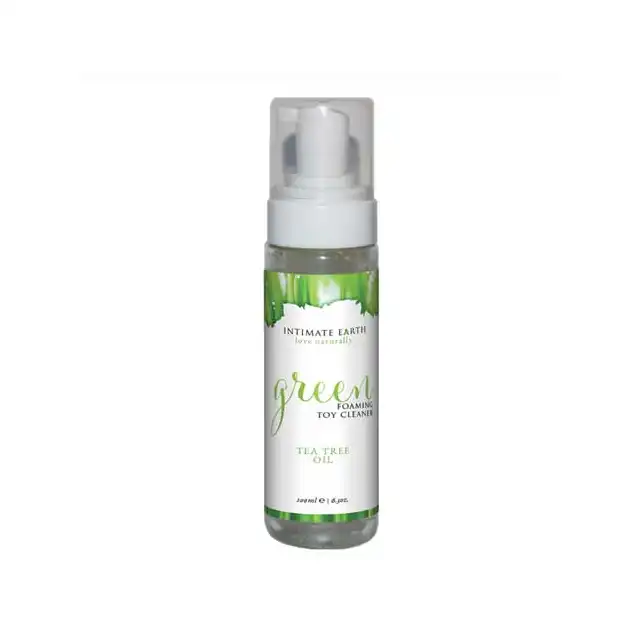 Intimate Earth - Green Foaming Toy Cleaner. Pianka do czyszczenia zabawek. Drzewo herbaciane.