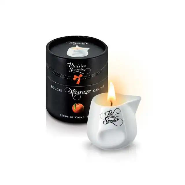 Plaisirs Secrets - Bougie Massage Candle Peach.