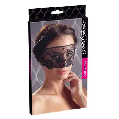 Cottelli Collection - Eye Mask. Koronkowa opaska na oczy.