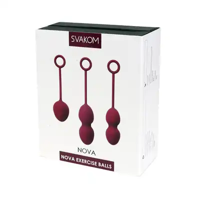 Svakom - Nova Balls. Zestaw progresywnych kulek Gejszy.