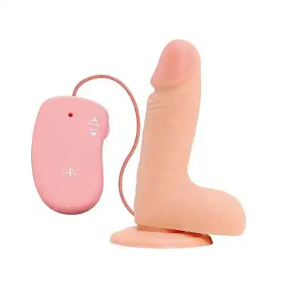Real Rapture - Realistyczne dildo z wibracjami. 15,5 cm.