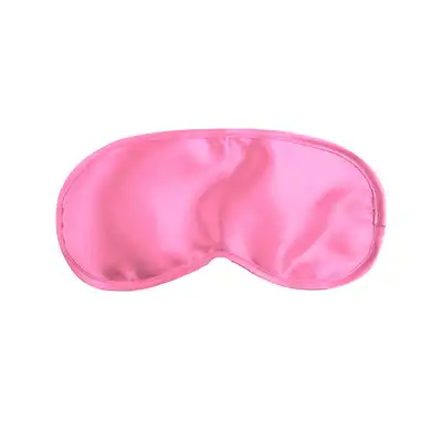 Fetish Fantasy - Satin Love Mask Pink. Mięciutka opaska na oczy.