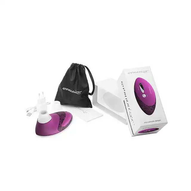 Womanizer Pro W500 - Your Private Delight. Ekskluzywny stymulator łechtaczki, kryształ Swarovskiego.
