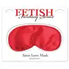 Fetish Fantasy - Satin Love Mask Red. Mięciutka opaska na oczy.