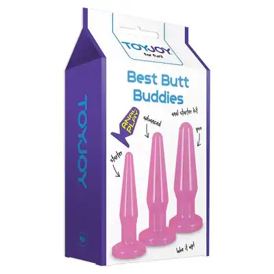 ToyJoy - Best Butt Buddies. Zestaw treningowy.