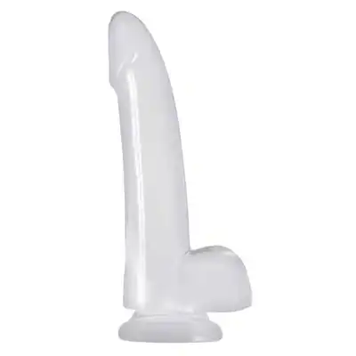 Nsnovelties - Jelly Rancher. Smooth Rider Dong. Żelowe dildo z przyssawką.