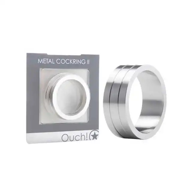Ouch! - Metal Cockring III. Metalowy ring na penisa. 51 mm.