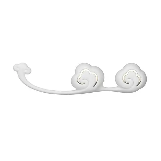 Sky By Ave - Stratos Kegel Balls White. Niezwykłe Kulki Gejszy. Aksamitny silikon medyczny. Mega sale!