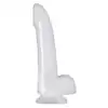 Nsnovelties - Jelly Rancher. Smooth Rider Dong. Żelowe dildo z przyssawką.