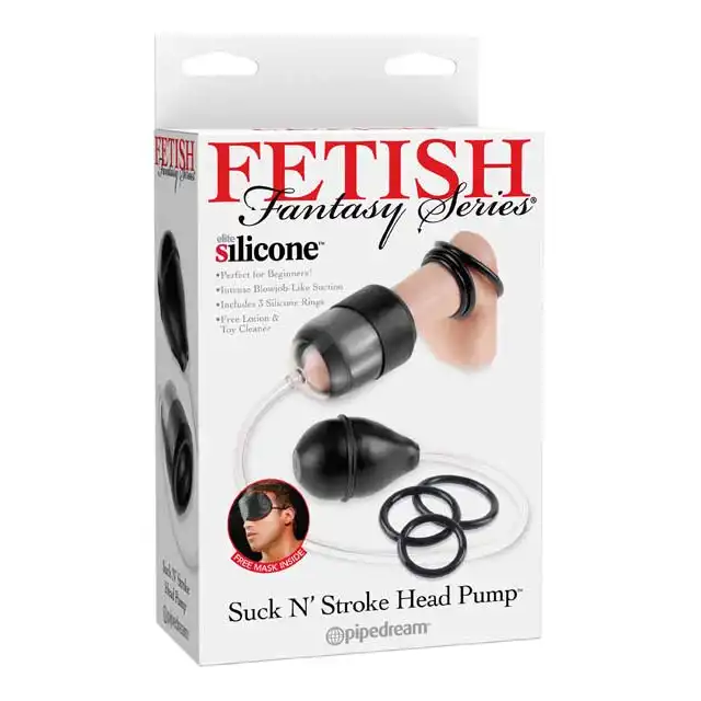 Fetish Fantasy - Suck N'Stroke Head Pump. Pompka do penisa.