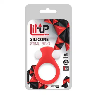 DreamToys - Lit-Up. Silicone Stimu-Ring. Wibrujący ring na penisa. Silikon medyczny.