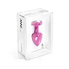 Diogol - Anni R Heart Pink. Luksusowa wtyczka analna. Swarovski.