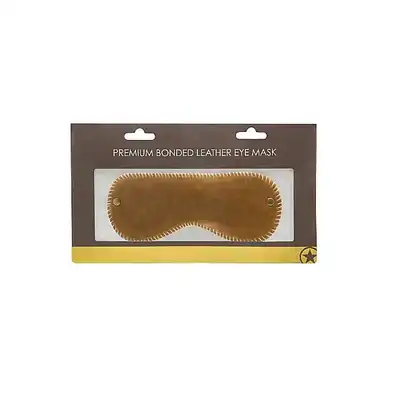 Ouch! - Premium Bonded Leather Eye Mask. Skórzana opaska na oczy. Mega sale! Ostatnia sztuka!