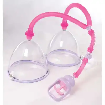 Twin Cup Breast Sizer - Podwójna pompka powiększająca biust.  Szybki efekt!