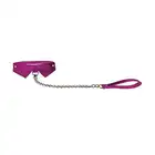 Ouch! - Exlusive Collar Pink. Elegancki kołnierzyk ze smyczą.