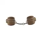 Ouch! - Premium Bonded Leather Cuffs. Kajdanki wysokiej jakości. Mega sale! Ostatnia sztuka!