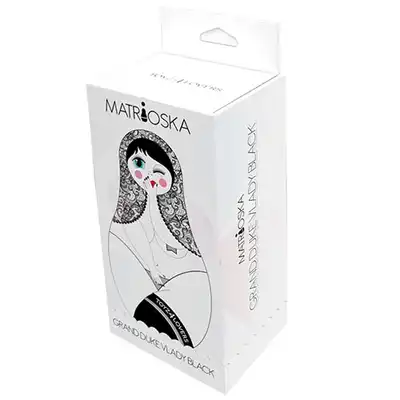 Toyz4Lovers - Matrioska Grand Duke Vlady Black. Korek analny. Silikon medyczny! 12,6 cm.