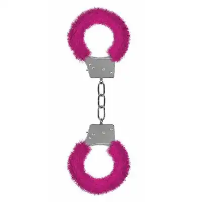Ouch! - Beginner's Furry Handcuffs. Futrzane kajdanki dla początkujących.