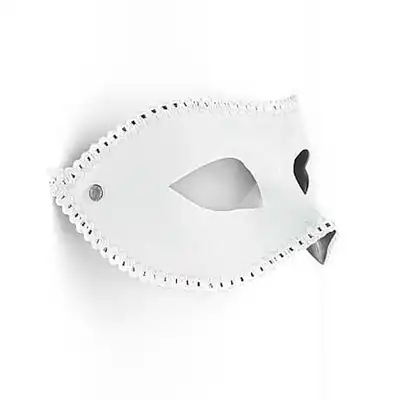 Ouch! - Mask For Party. Piękna, biała maska.