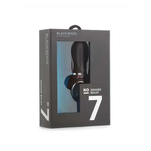 Black Door by Closet Collection - Grande Bullet &amp;#8470; 7. Wibrująca wtyczka analna.
