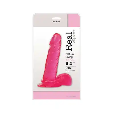 Real Rapture - Realistyczne dildo żelowe. 16,5 cm.