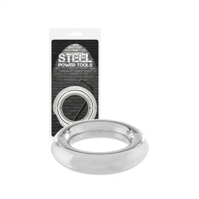 Steel Power Tools - Ballstretcher. Stalowy ring na jądra.