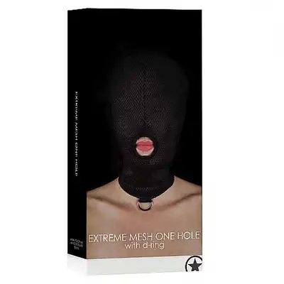 Ouch! - Extreme Mesh One Hole. Fetyszowa maska z jednym otworem.