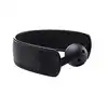 Ouch! - Brace Ball Gag Black. Knebel na szerokim pasku. Mega Sale!