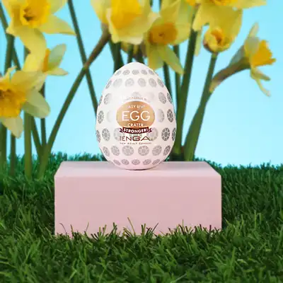 Tenga - Egg Crater. Masturbator dla mężczyzn.