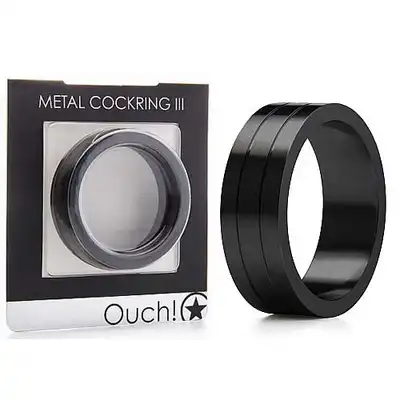 Ouch! - Metal Cockring III. Metalowy ring na penisa. 51 mm.
