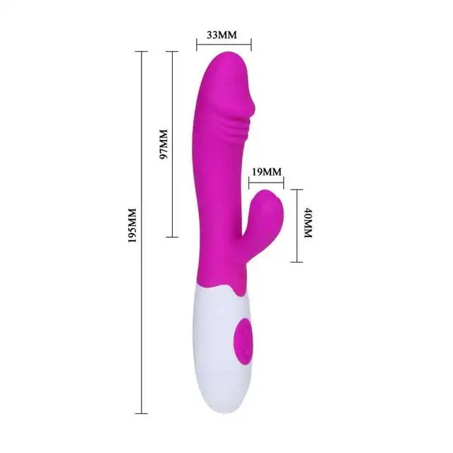 Pretty Love - Snappy Pink - Super mocny wibrator 30 funkcji. Bestseller! Pink.