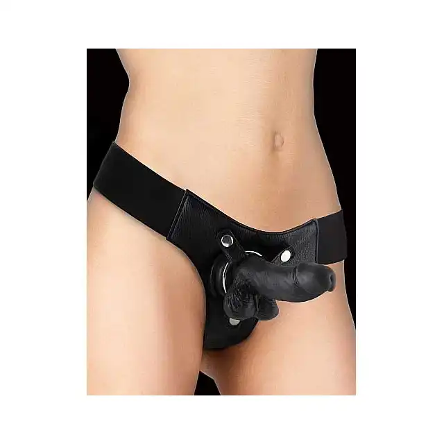 Ouch! - Realistic Strap-on. Proteza dla kobiet. 15 cm.