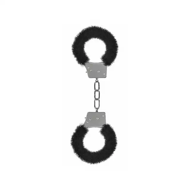 Ouch! - Beginner's Furry Handcuffs. Futrzane kajdanki dla początkujących.