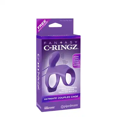Fantasy C-Ringz - Ultimate Copules Cage. Silikon medyczny.