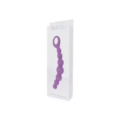 Silicone - Caterpill-Ass Purple - Koraliki Analne.