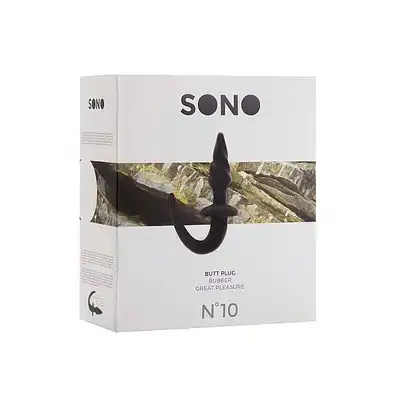Sono - Butt Plug № 10. Żelowa wtyczka analna.