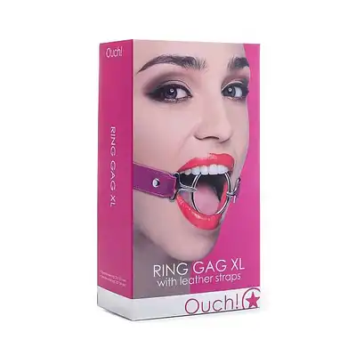 Ouch! - Ring Gag XL. Knebel, większy rozmiar!
