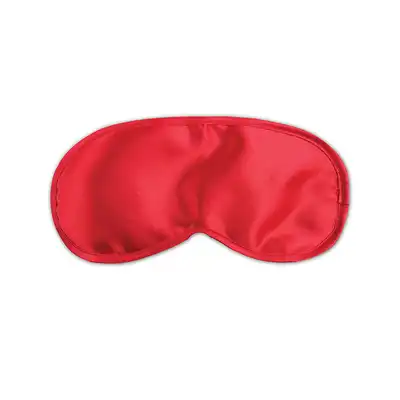 Fetish Fantasy - Satin Love Mask Red. Mięciutka opaska na oczy.