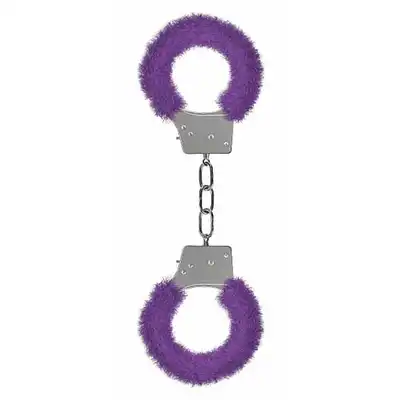 Ouch! - Beginner's Furry Handcuffs. Futrzane kajdanki dla początkujących.