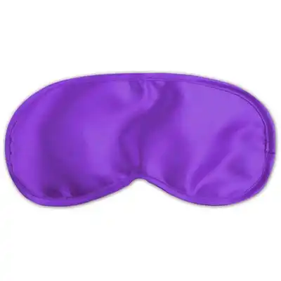 Fetish Fantasy - Satin Love Mask Purple. Mięciutka opaska na oczy.