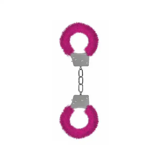 Ouch! - Beginner's Furry Handcuffs. Futrzane kajdanki dla początkujących.