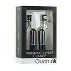 Ouch! - Vibrating Nipple Clamps. Wibrujące klamerki na sutki.