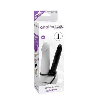 Anal Fantasy - Double Trouble. Strap-On analny.