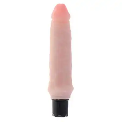 Realistic Skin - Top Sex Toy - Wibrator realistyczny, cyberskóra. 16,5 cm.