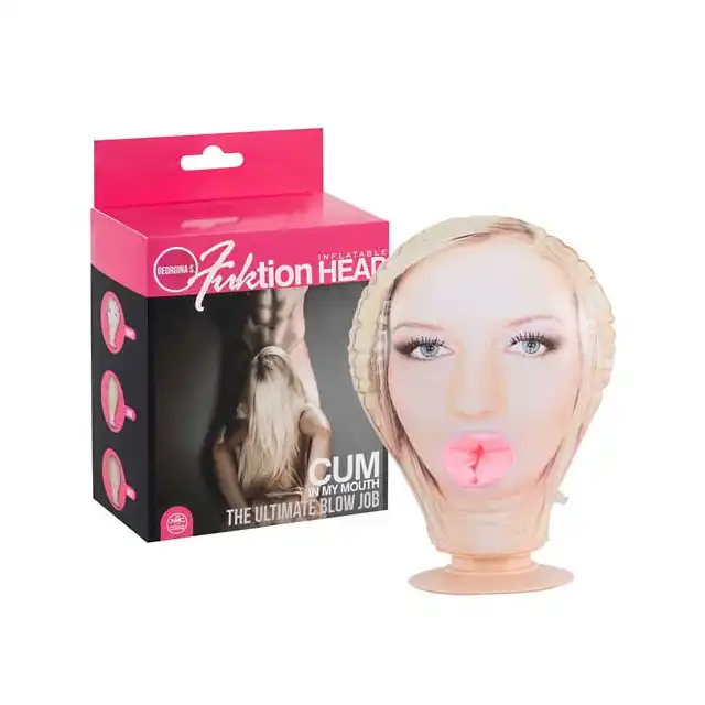 Inflatable Fuktion Head - Georgina S. Nadmuchiwana buzia, która uwielbia seks oralny.
