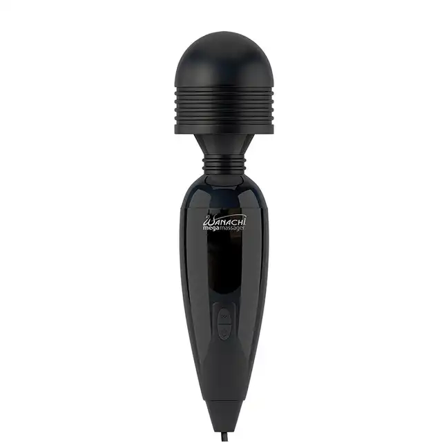 Wanachi - Mega Massager Black. Wibrator Magic Wand w rozmiarze XXL.