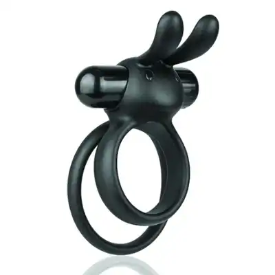The Screaming O - Ohare XL. Podwójny, wibrujący ring na penisa XL.