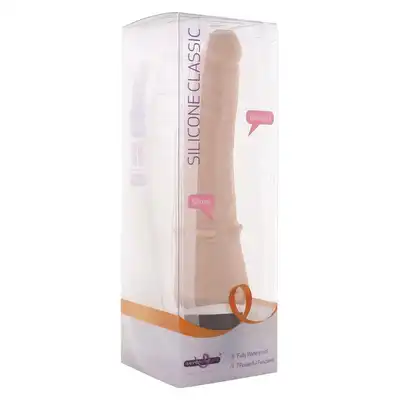 Seven Creations - Silicone Classic Anal. Wibrator analny, cielisty.