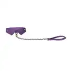 Ouch! - Exlusive Collar Purple. Elegancki kołnierzyk ze smyczą. Mega Sale!